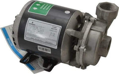 American Machine & Tool - 115 VAC Volt, 1/4 hp, Cast Aluminum Utility Pump - 12 Max Head Pressure, 500GPH - Best Tool & Supply