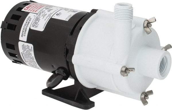 Little Giant Pumps - 1/30 HP, 14.6 Shut Off Feet, Magnetic Drive Pump - 3100 RPM, 1 Phase, 60 Hz - Best Tool & Supply