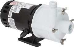 Little Giant Pumps - 1/30 HP, 14.6 Shut Off Feet, Magnetic Drive Pump - 3100 RPM, 1 Phase, 60 Hz - Best Tool & Supply