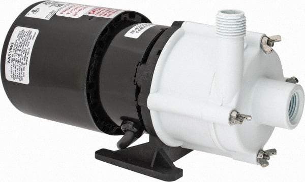 Little Giant Pumps - 1/12 HP, 23.7 Shut Off Feet, Magnetic Drive Pump - 3250 RPM, 1 Phase, 60 Hz - Best Tool & Supply