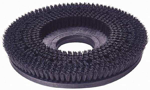 Made in USA - 20" Diam Floor Brush - 18" Machine, Polypropylene - Best Tool & Supply