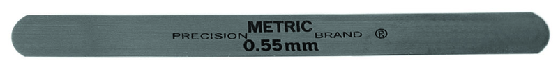 Metric Steel Feeler Gage Pack (PACK OF 10) - 0.90mm - 12.7mm x 127mm - C1095 Spring Steel - Best Tool & Supply