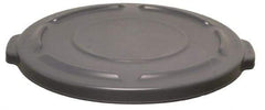 Rubbermaid - Round Lid for Use with 20 Gal Round Trash Cans - Gray, Plastic, For 2620 Brute Trash Cans - Best Tool & Supply