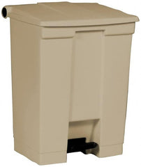 Rubbermaid - 18 Gal Rectangle Unlabeled Trash Can - Exact Industrial Supply