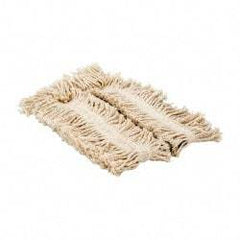 Rubbermaid - 24" Long x 5" Wide Yarn Blend Dust Mop Head - Envelope Connection, White - Best Tool & Supply