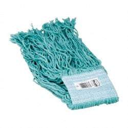 Rubbermaid - 5" Green Head Band, Small Blended Fiber Cut End Mop Head - 4 Ply, Use for General Purpose - Best Tool & Supply