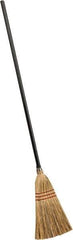 PRO-SOURCE - 54-1/2" OAL Corn Bristle Broom - Wood Handle - Best Tool & Supply