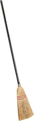 PRO-SOURCE - 55" OAL Corn Bristle Broom - Wood Handle - Best Tool & Supply