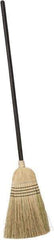 PRO-SOURCE - 56" OAL Corn Bristle Broom - Wood Handle - Best Tool & Supply