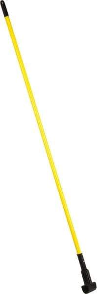 PRO-SOURCE - 60" Fiberglass Clamp Jaw Mop Handle - Polypropylene Connector, Use with Wet Mops - Best Tool & Supply