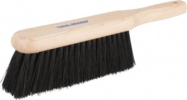 PRO-SOURCE - Polypropylene Counter Duster - 2-1/2" Bristle Length, 8" Long Head, Hardwood Handle, Black - Best Tool & Supply