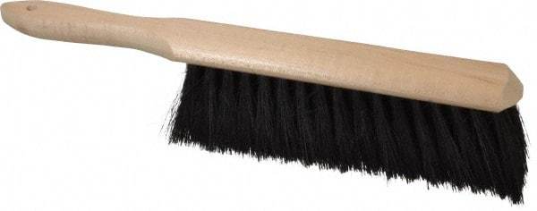 PRO-SOURCE - Tampico Counter Duster - 2-1/2" Bristle Length, 9" Long Head, Hardwood Handle, Black - Best Tool & Supply