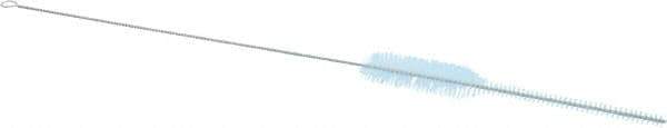 PRO-SOURCE - 3/4" Diam Nylon Pipette Brush - 17" OAL, 7-1/2" Head Length, Wire Handle - Best Tool & Supply