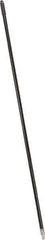 PRO-SOURCE - 60 x 15/16" Metal Handle for Push Brooms - Threaded Connection, Silver - Best Tool & Supply