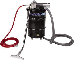 Guardair - 30 Gal Steel Tank, Air Powered Pneumatic Canister Wet/Dry Vacuum - 10 Peak hp, 20' Hose Fitting, Cartridge Filter, Accessories Included - Best Tool & Supply