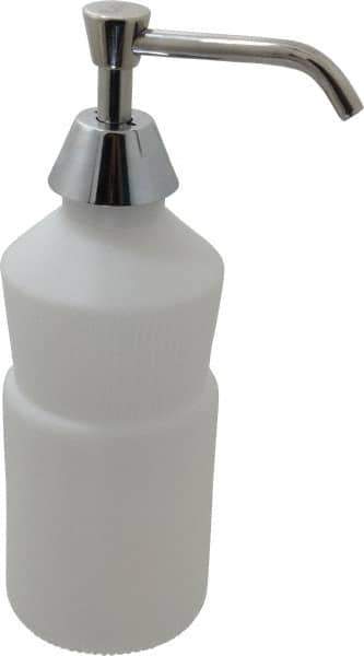 Value Collection - 34 oz Liquid Soap Dispenser Hardware - Plastic, Hanging, Chrome - Best Tool & Supply