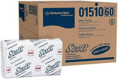 Scott - 1 Ply White C-Fold Paper Towels - 10-1/8" Wide - Best Tool & Supply