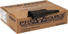 PRO-SOURCE - 0.6 mil Thick, Household/Office Trash Bags - 30" Wide x 36" High, Black - Best Tool & Supply