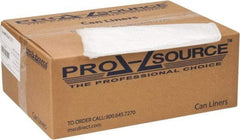 PRO-SOURCE - 0.67 mil Thick, Household/Office Trash Bags - 38" Wide x 60" High, Clear - Best Tool & Supply