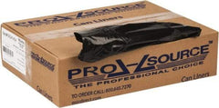 PRO-SOURCE - 1 mil Thick, Heavy-Duty Trash Bags - 43" Wide x 48" High, Black - Best Tool & Supply