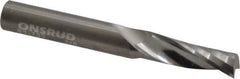 Onsrud - 3/8" Cutting Diam x 1-1/8" Length of Cut, 1 Flute, Upcut Spiral Router Bit - Uncoated, Right Hand Cut, Solid Carbide, 3" OAL x 3/8" Shank Diam, Single Edge, 21° Helix Angle - Best Tool & Supply