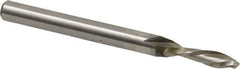 Onsrud - 3/16" Cutting Diam x 5/8" Length of Cut, 2 Flute, Downcut Spiral Router Bit - Uncoated, Right Hand Cut, High Speed Steel, 2-7/8" OAL x 1/4" Shank Diam, Double Edge, 19 to 32° Helix Angle - Best Tool & Supply