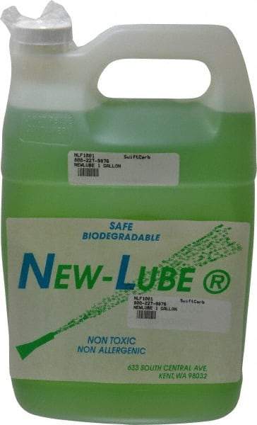 Superbee - New-Lube, 1 Gal Bottle Cutting Fluid - Water Soluble, For Cleaning - Best Tool & Supply