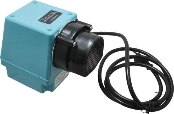 Little Giant Pumps - 1/12 HP, 10 psi, Aluminum Miniature Submersible Pump - 3/4 Inch Inlet, 1/2 Inch Outlet, 6 Ft. Long Power Cord, 3.5 Amp - Best Tool & Supply