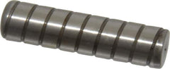 Holo-Krome - 3/8" Diam x 1-1/2" Pin Length 4000 Alloy Steel Pull Out Dowel Pin - Black Luster Finish, C 47-58 & C 60 (Surface) Hardness, 1 Beveled & 1 Threaded End - Best Tool & Supply