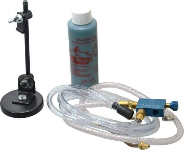 Kool Mist - 1 Outlet, Tankless Mist Coolant Unit - 2' Coolant Line Length, 4" Hose Length - Best Tool & Supply