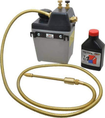 Trico - 1 Outlet, 0.25 Gal Tank Capacity, High Density Polyethylene Tank Mist Coolant System - 5' Coolant Line Length, 6" Hose Length - Best Tool & Supply