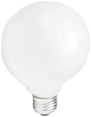 Philips - 400 Watt Incandescent Decorative Medium Screw Lamp - 2,700°K Color Temp, 6,645 Lumens, 120, 130 Volts, Dimmable, G30, 800 hr Avg Life - Best Tool & Supply