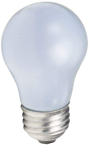 Philips - 15 Watt Incandescent Residential/Office Medium Screw Lamp - 2,700°K Color Temp, 115 Lumens, 120 Volts, Dimmable, A15, 3,000 hr Avg Life - Best Tool & Supply