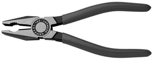 Knipex - 7" OAL, 15/32" Capacity, Insulated Wire Cutting Pliers - Standard Head - Best Tool & Supply