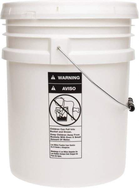 Made in USA - Poly Drum - 5 Gallon Container - Best Tool & Supply