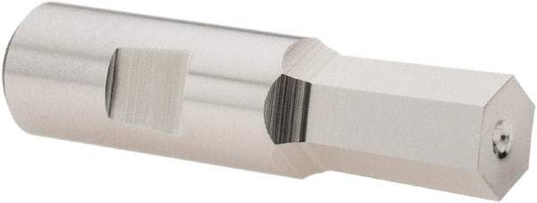 Hassay-Savage - 6mm Hexagon Rotary Broach - 3/8" Depth of Cut, 0.315" Shank - Best Tool & Supply