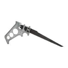 Stanley - Steel Blade Keyhole Saw - Cast Aluminum Handle, Pistol Grip, 8" OAL - Best Tool & Supply