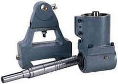 Interstate - Milling Head Angle Attachment Set - R8 Spindle Taper, Compatible with Bridgeport Type - Best Tool & Supply