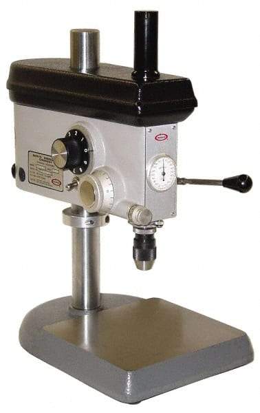 Servo - 7" Swing, Frequency Drill Press - Variable Speed, 0.1 hp, Single Phase - Best Tool & Supply