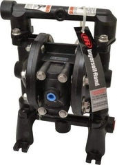 ARO/Ingersoll-Rand - 1/2" NPT, Metallic, Air Operated Diaphragm Pump - Nitrile Diaphragm, Aluminum Housing - Best Tool & Supply