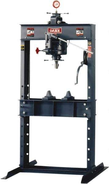 Dake - 50 Ton Manual Shop Press - 4 Inch Stroke - Best Tool & Supply