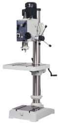 Vectrax - 20-7/16" Swing, Geared Head Drill Press - Variable Speed, 1 hp, Three Phase - Best Tool & Supply