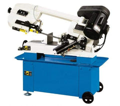 Vectrax - 7 x 12" Manual Combo Horizontal & Vertical Bandsaw - 1 Phase, 45° Vise Angle of Rotation, 1 hp, 115/230 Volts, Step Pulley Drive - Best Tool & Supply