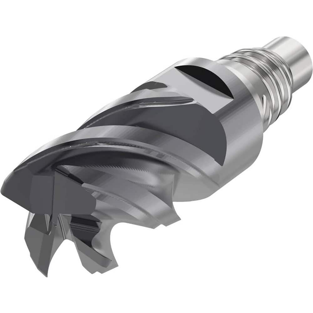 Corner Radius & Corner Chamfer End Mill Heads; Mill Diameter (Inch): 3/4; Mill Diameter (Decimal Inch): 0.7500; Connection Type: E20; Overall Length (Decimal Inch): 2.0630; Centercutting: Yes; Corner Radius (Decimal Inch): 0.0300; Minimum Helix Angle: 48;