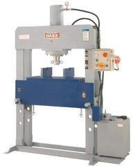 Dake - 40 Ton Hydraulic Shop Press - 19 Inch Stroke, 2 HP, 3 Phase - Best Tool & Supply