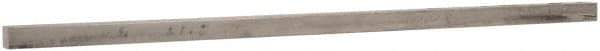 Value Collection - 12" Long x 3/8" High x 3/8" Wide, Plain Key Stock - Stainless Steel - Best Tool & Supply