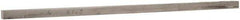 Value Collection - 12" Long x 3/8" High x 3/8" Wide, Plain Key Stock - Stainless Steel - Best Tool & Supply