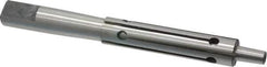 Interstate - 1/2 to 9/16" Grip, Expanding Lathe Mandrel - 1/2" Shank Diam, 2-1/2" Sleeve Length, 5" Arbor Length - Best Tool & Supply