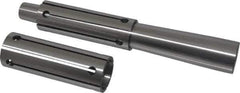 Interstate - 1-1/4 to 1-1/2" Grip, Expanding Lathe Mandrel - 1-1/4" Shank Diam, 4" Sleeve Length, 9" Arbor Length - Best Tool & Supply