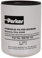 Parker - 1-1/4 Thread, Filter Element - Cellulose - Best Tool & Supply